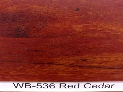 Red cedar sterial-grade panel